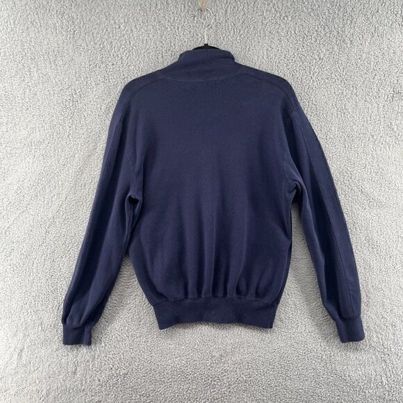 Polo Ralph Lauren Cotton Track Jacket Full Zip Embroidered Size Medium - Picture 2 of 12